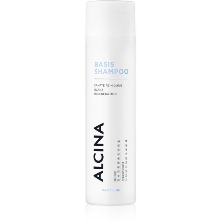 Alcina Basic Line skrášľujúci a regeneračný šampón pre všetky typy vlasov 250 ml