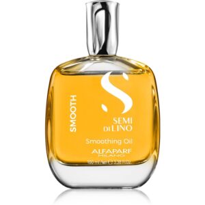 Alfaparf Milano Semi di Lino Smooth uhladzujúci olej pre nepoddajné a krepovité vlasy 100 ml