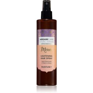 Arganicare Monoi Lightening Hair Spray rozjasňujúca starostlivosť na vlasy 250 ml