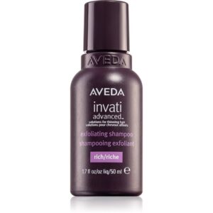 Aveda Invati Advanced™ Exfoliating Rich Shampoo hĺbkovo čistiaci šampón s peelingovým efektom 50 ml