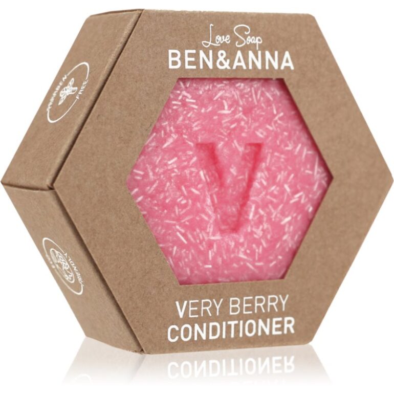 BEN&ANNA Love Soap Conditioner tuhý kondicionér Very Berry 60 g