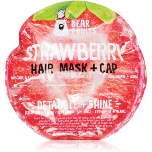 Bear Fruits Strawberry maska na vlasy na lesk a hebkosť vlasov