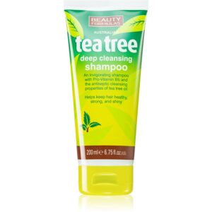 Beauty Formulas Tea Tree hĺbkovo čistiaci šampón 200 ml