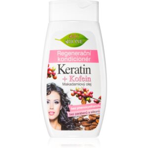 Bione Cosmetics Keratin + Kofein regeneračný kondicionér na vlasy 260 ml