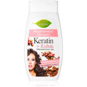 Bione Cosmetics Keratin + Kofein regeneračný šampón 260 ml