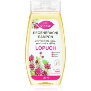 Bione Cosmetics Lopuch regeneračný šampón na lesk a hebkosť vlasov 260 ml