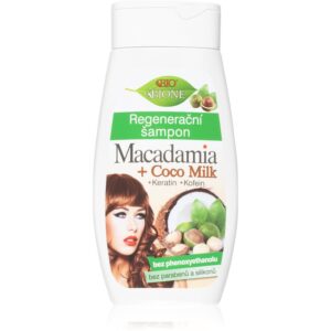 Bione Cosmetics Macadamia + Coco Milk regeneračný šampón 260 ml
