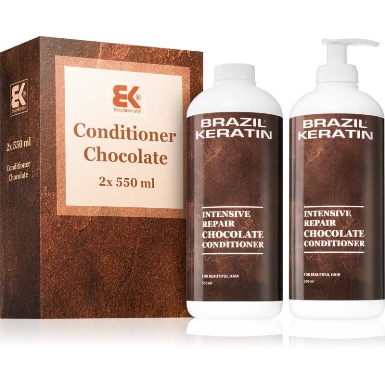 Brazil Keratin Chocolate Intensive Repair Conditioner výhodné balenie (pre poškodené vlasy)