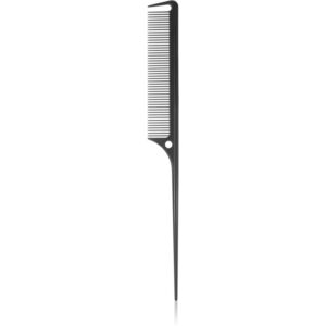 BrushArt Hair Tail comb with a carbon finish hrebeň