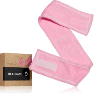 BrushArt Home Salon Headband kozmetická čelenka Pink