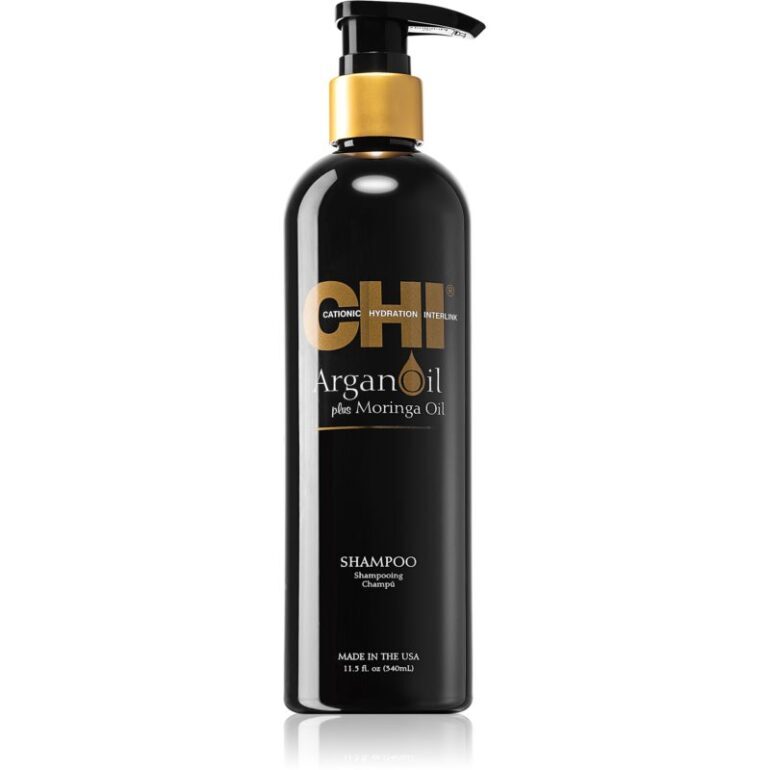 CHI Argan Oil Shampoo vyživujúci šampón pre suché a poškodené vlasy 340 ml
