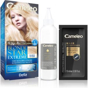 Delia Cosmetics Cameleo Blonde Star Extreme zosvetľujúci púder s keratínom 25 g