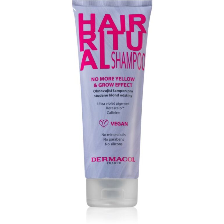 Dermacol Hair Ritual obnovujúci šampón pre studené odtiene blond 250 ml