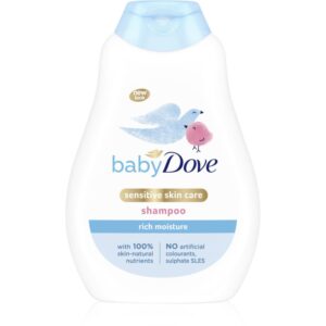Dove Baby Rich Moisture šampón pre detskú pokožku hlavy 400 ml