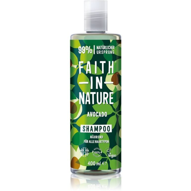 Faith In Nature Avocado ošetrujúci šampón pre všetky typy vlasov 400 ml