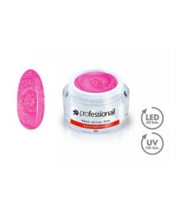 Farebný LED-UV gél 5ml Professionail™ Neon Glitter Pink