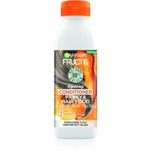 Garnier Fructis Papaya Hair Food regeneračný kondicionér pre poškodené vlasy 350 ml