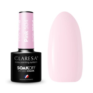 Gél lak CLARESA® Pink 504 5ml