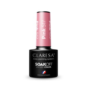Gél lak CLARESA® Pink 517 5ml