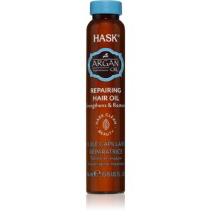 HASK Argan Oil regeneračný olej pre poškodené vlasy 18 ml