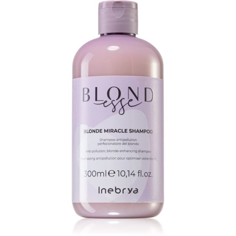 Inebrya BLONDesse Blonde Miracle Shampoo čiastiaci detoxikačný šampón pre blond vlasy 300 ml