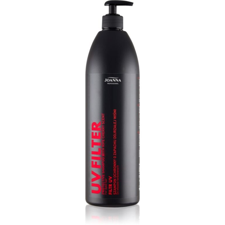 Joanna Professional UV Filter ochranný šampón pre vlasy namáhané slnkom Vône Cherry 1000 ml