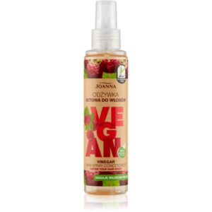 Joanna Vegan Raspberry Vinegar kondicionér v spreji na lesk a hebkosť vlasov 150 ml