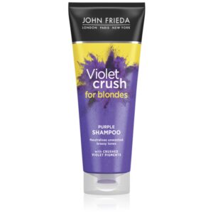 John Frieda Sheer Blonde Violet Crush tónovací šampón pre blond vlasy 250 ml