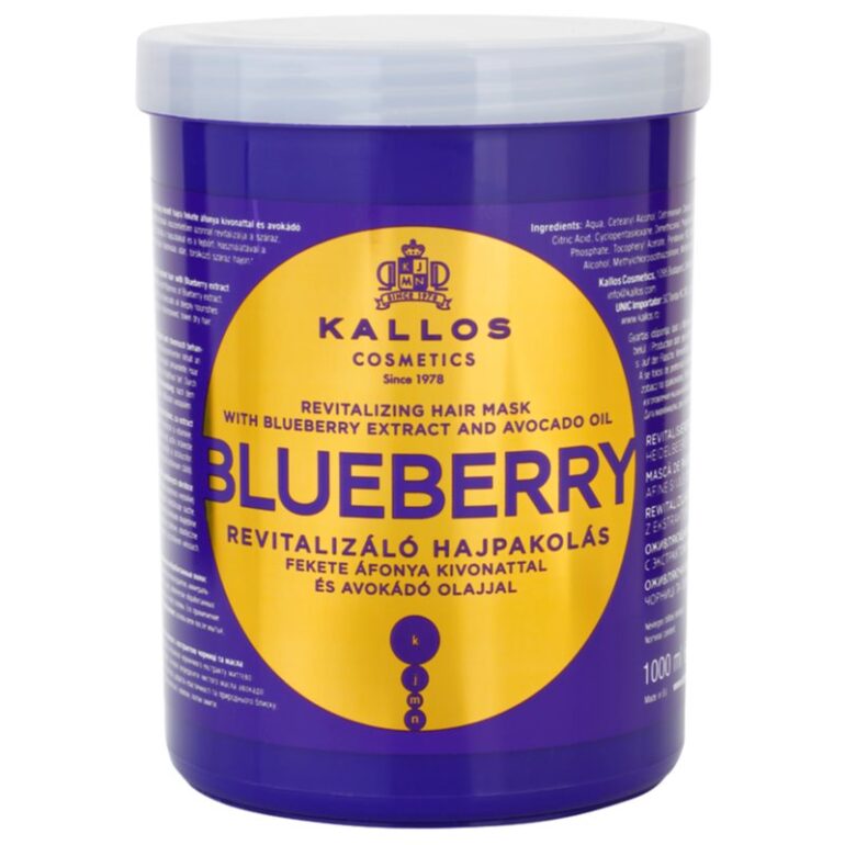 Kallos Blueberry revitalizačná maska pre suché