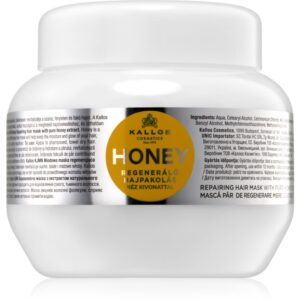 Kallos Honey intenzívna hydratačná maska pre suché a poškodené vlasy 275 ml