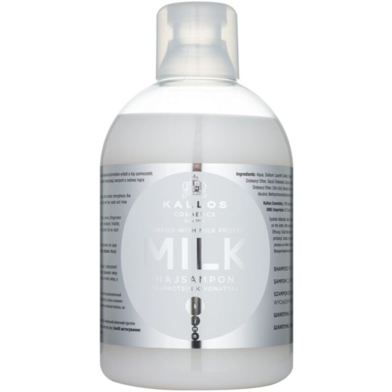 Kallos Milk šampón pre suché a poškodené vlasy 1000 ml