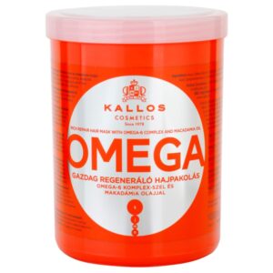 Kallos Omega vyživujúca maska na vlasy s omega-6 komplexom a makadamia olejom 1000 ml