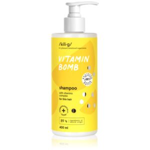 Kilig Vitamin Bomb posilňujúci šampón na slabé vlasy 400 ml