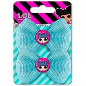 L.O.L. Surprise Hair clip Kawaii Queen sponky do vlasov s mašľou 2 ks