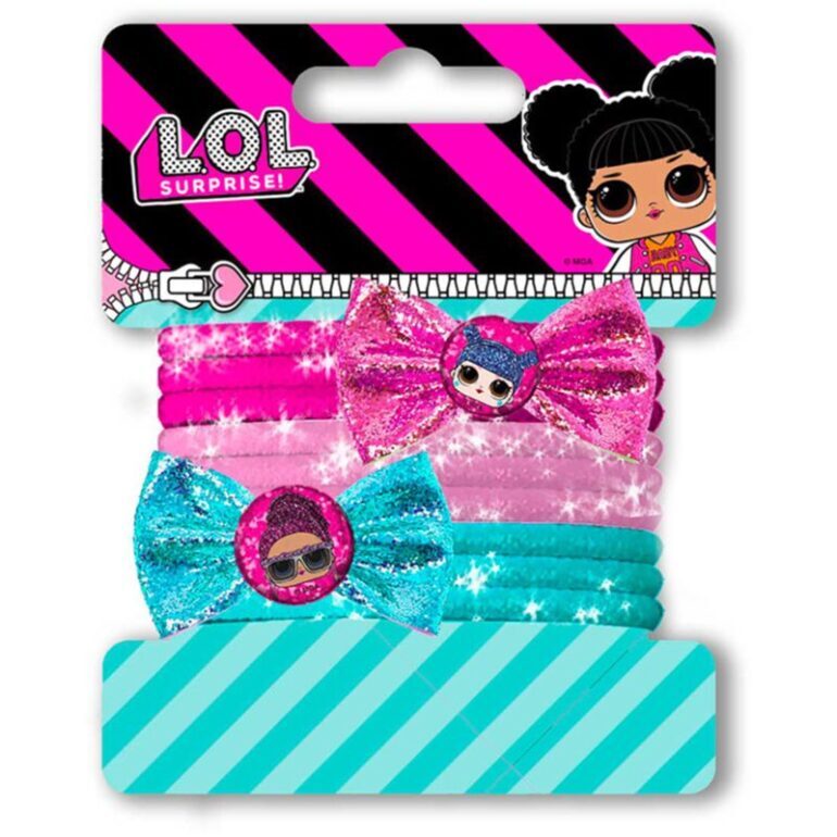 L.O.L. Surprise Hairband Set gumičky do vlasov 9 ks 9 ks