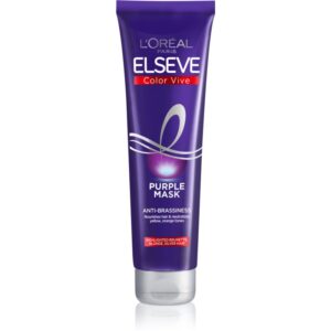 L’Oréal Paris Elseve Color-Vive Purple vyživujúca maska pre blond a melírované vlasy 150 ml