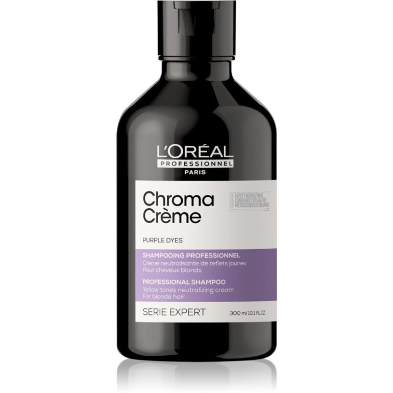 L’Oréal Professionnel Serie Expert Chroma Crème šampón neutralizujúci žlté tóny pre blond vlasy 300 ml