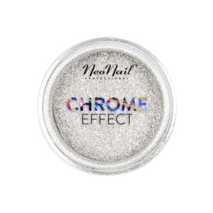 Leštiaci pigment NeoNail® Chrome Efekt Silver 2g