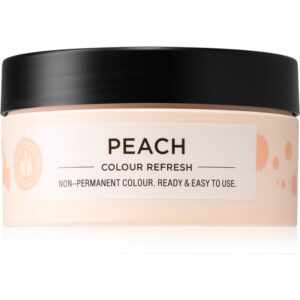 Maria Nila Colour Refresh Peach jemná vyživujúca maska bez permanentných farebných pigmentov výdrž 4 – 10 umytí 9.34 100 ml