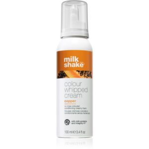 Milk Shake Colour Whipped Cream tónovacia pena pre všetky typy vlasov Copper 100 ml