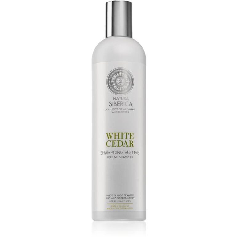Natura Siberica Copenhagen White Cedar objemový šampón pre všetky typy vlasov 400 ml