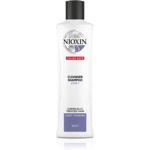 Nioxin System 5 Color Safe Cleanser Shampoo čistiaci šampón pre farbené rednúce vlasy 300 ml