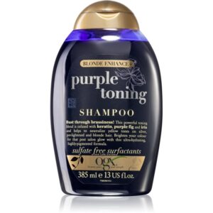 OGX Blonde Enhance+ Purple Toning fialový šampón neutralizujúci žlté tóny 385 ml