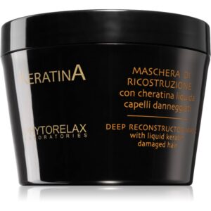 Phytorelax Laboratories Keratina keratínova maska pre ošetrenie poškodených vlasov 250 ml