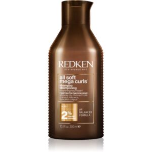Redken All Soft Mega Curls šampón pre kučeravé a vlnité vlasy 300 ml