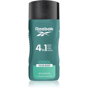 Reebok Cool Your Body osviežujúci sprchový gél 4 v 1 pre mužov 250 ml