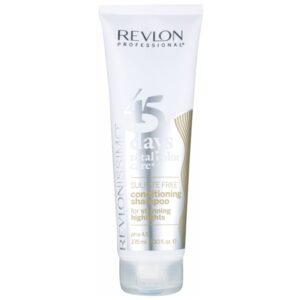 Revlon Professional Revlonissimo Color Care šampón a kondicionér 2 v 1 pre melírované a biele vlasy bez sulfátov 275 ml
