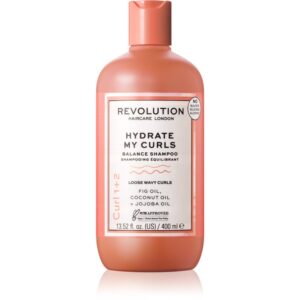Revolution Haircare My Curls 1+2 Hydrate My Curls hĺbkovo regeneračný šampón pre vlnité vlasy 400 ml