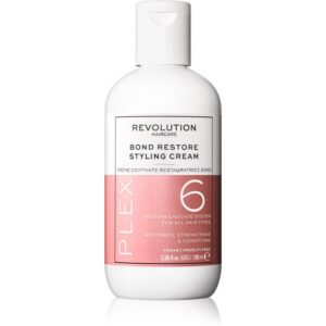 Revolution Haircare Plex No.6 Bond Restore Styling Cream bezoplachová regeneračná starostlivosť pre poškodené vlasy 100 ml