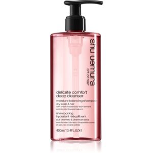 Shu Uemura Deep Cleanser Delicate Comfort hydratačný šampón pre suché vlasy 400 ml